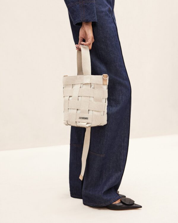 Jacquemus Le seau Gros Grain  Utility bucket bag. - Image 3
