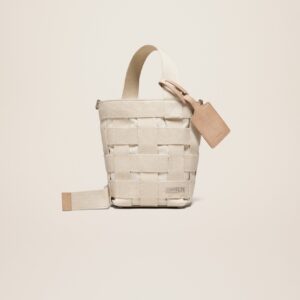 Jacquemus Le seau Gros Grain Utility bucket bag.
