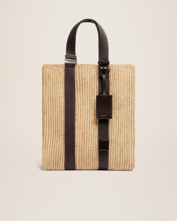 Jacquemus Le tote panier  Raffia tote bag.