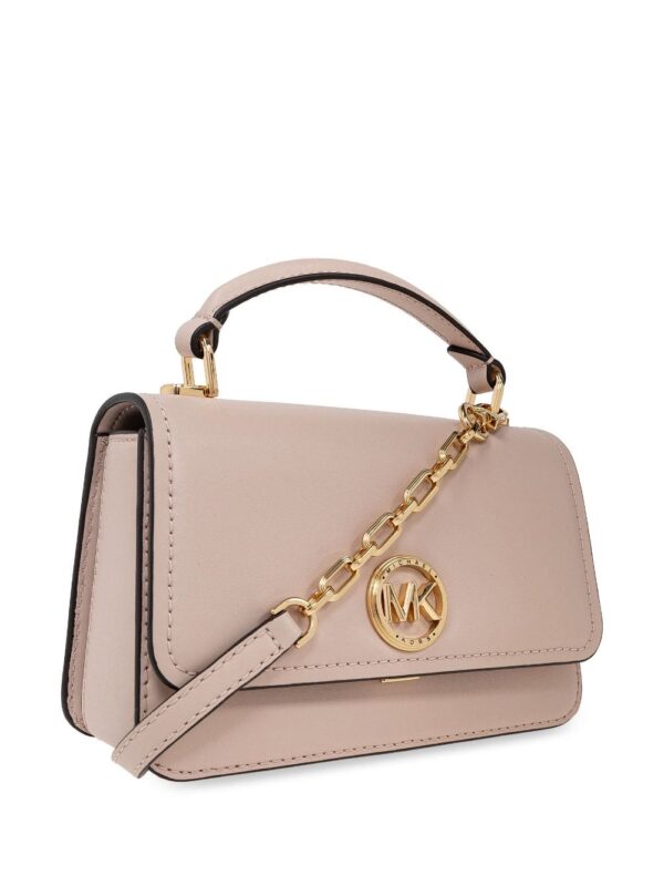 Michael Michael Kors logo-plaque leather tote bag - Image 4