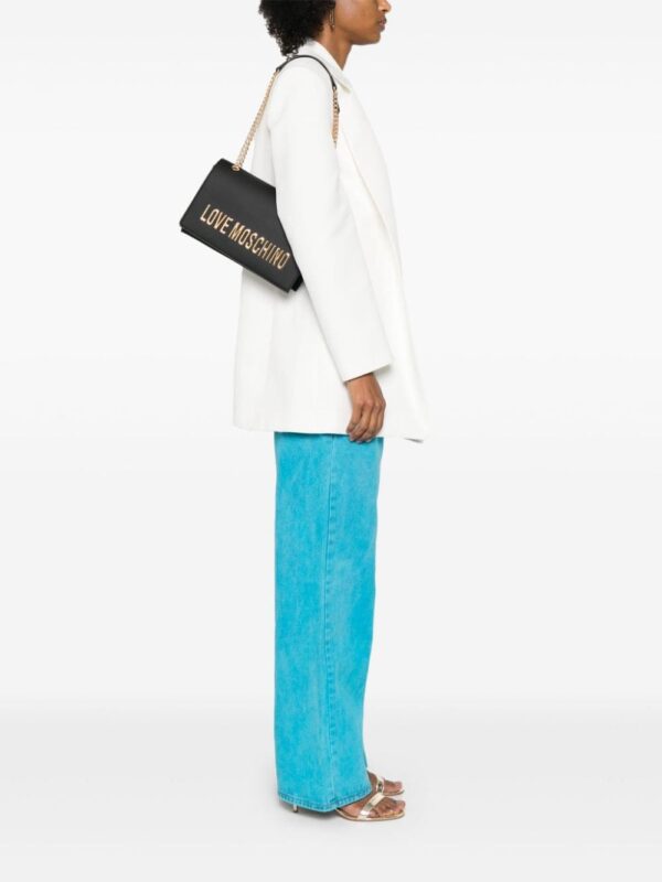 Love Moschino logo-lettering shoulder bag - Image 2