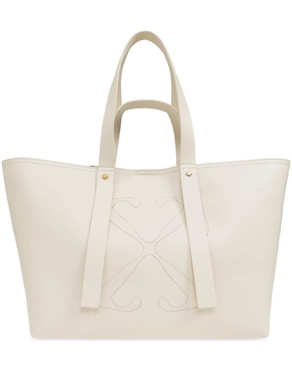 Off-White medium Day Off leather tote bag
