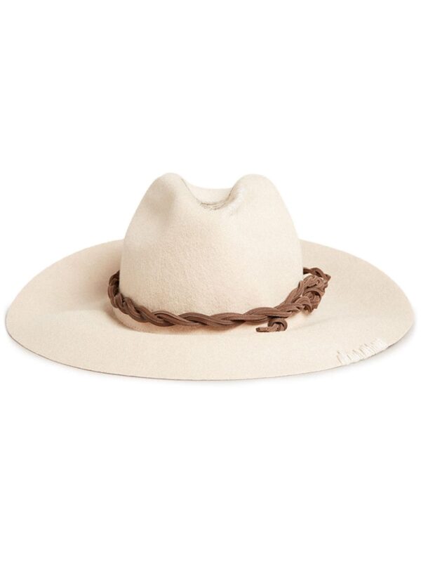 Golden Goose braided wool hait