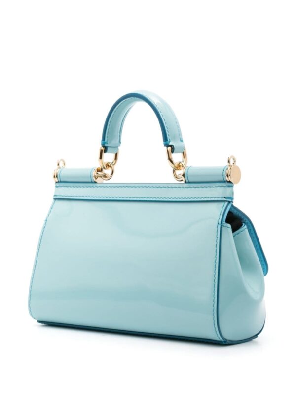 Dolce & Gabbana small Sicily patent tote bag - Image 3