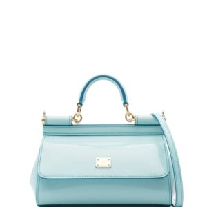 Dolce & Gabbana small Sicily patent tote bag