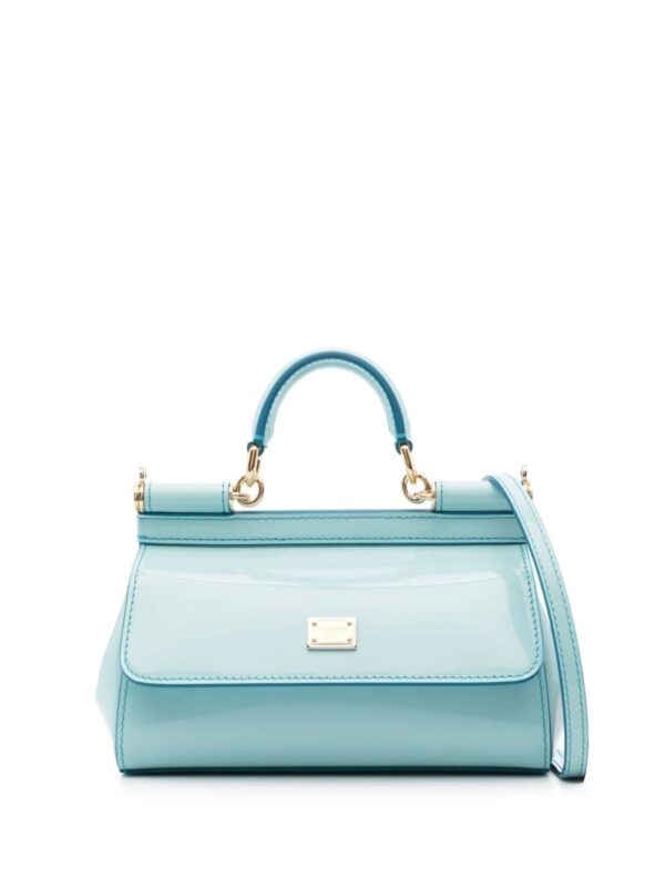 Dolce & Gabbana small Sicily patent tote bag