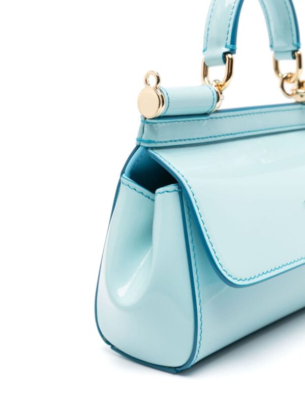 Dolce & Gabbana small Sicily patent tote bag - Image 4