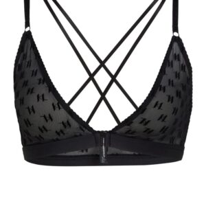 Karl Lagerfeld  Monogram Mesh bra