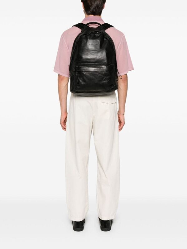 AllSaints Carabiner leather backpack - Image 2