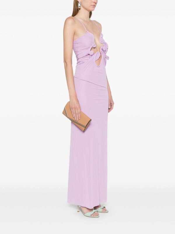 Jimmy Choo Emmie leather clutch bag - Image 2
