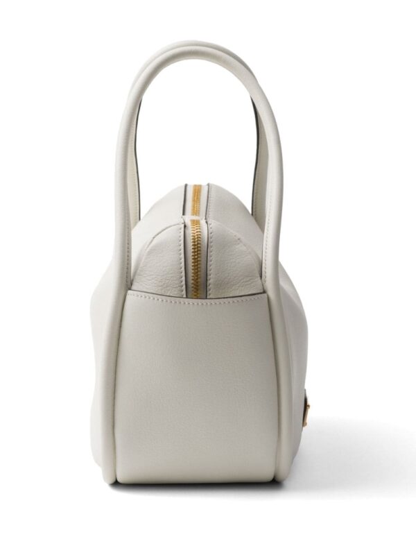 Prada logo hardware leather bag - Image 4