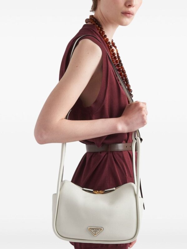 Prada logo hardware leather bag - Image 2