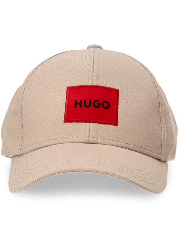 HUGO logo-patch cotton cap