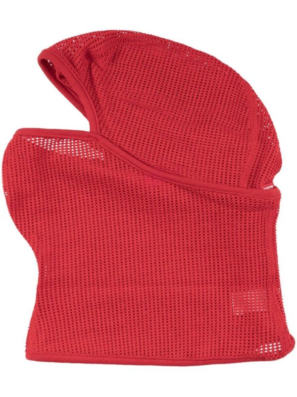 Supreme logo-print mesh balaclava
