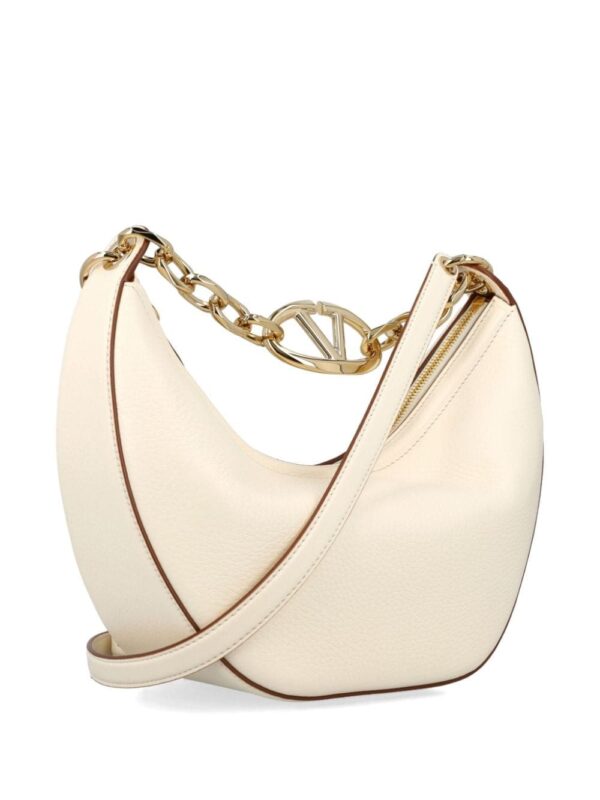 Valentino Garavani small VLogo Moon leather shoulder bag - Image 3