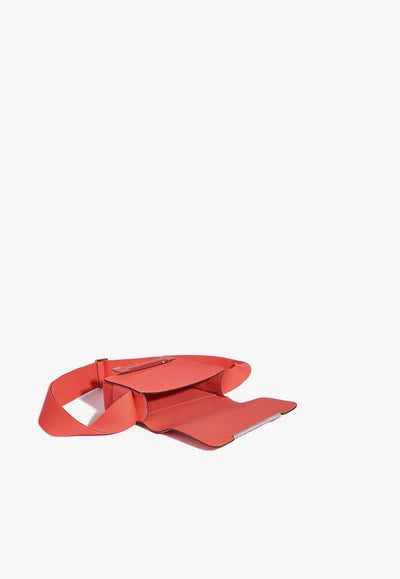 Hermès Geta Shoulder Bag in Rose Texas Chèvre Mysore bag - Image 5