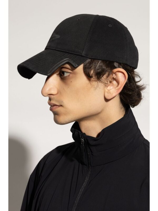 Balenciaga logo-print cotton cap - Image 2
