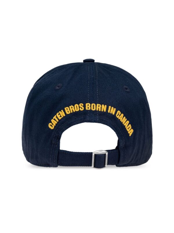 DSQUARED2 logo-appliqué cotton baseball cap - Image 3