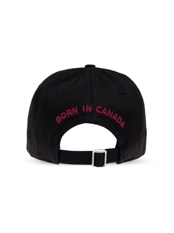DSQUARED2 logo-print cotton cap - Image 3