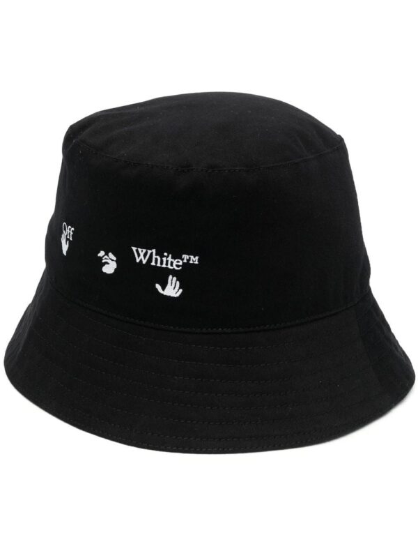 Off-White Swimming Man-logo bucket hat - Image 2