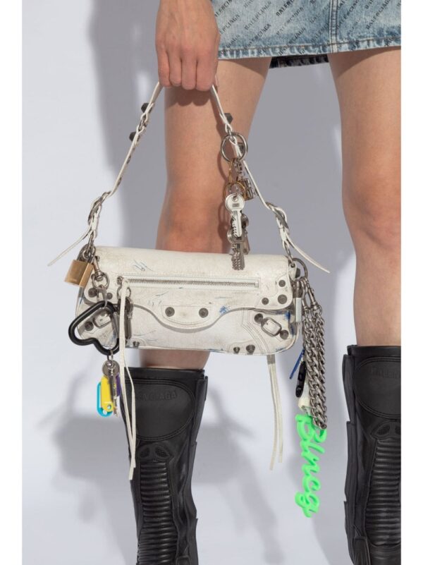 Balenciaga small Le Cargo leather shoulder bag - Image 2