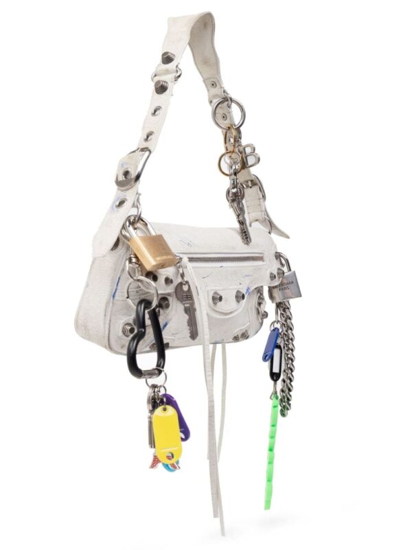 Balenciaga small Le Cargo leather shoulder bag - Image 4
