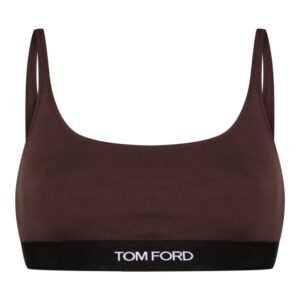 TOM FORD  logo-jacquard bralette