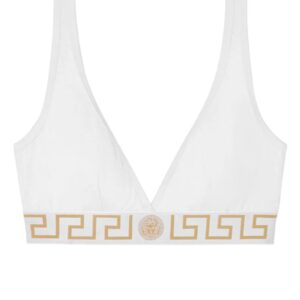 Versace Greca Border triangle bra