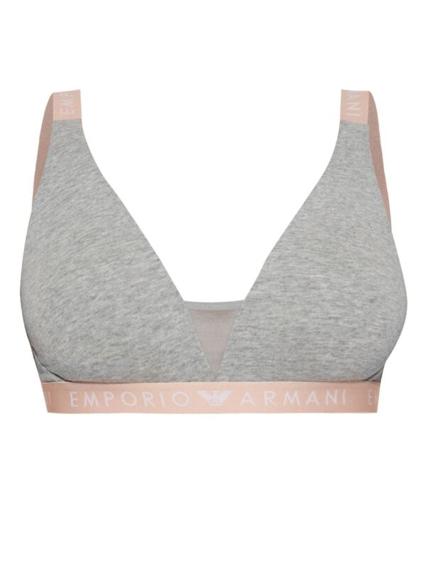 Emporio Armani  Iconic logo-underband bra