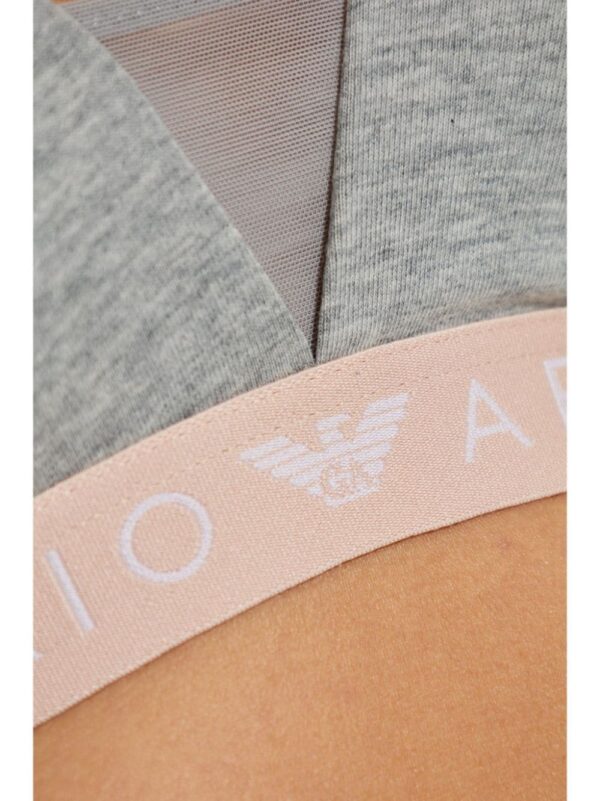 Emporio Armani  Iconic logo-underband bra - Image 4