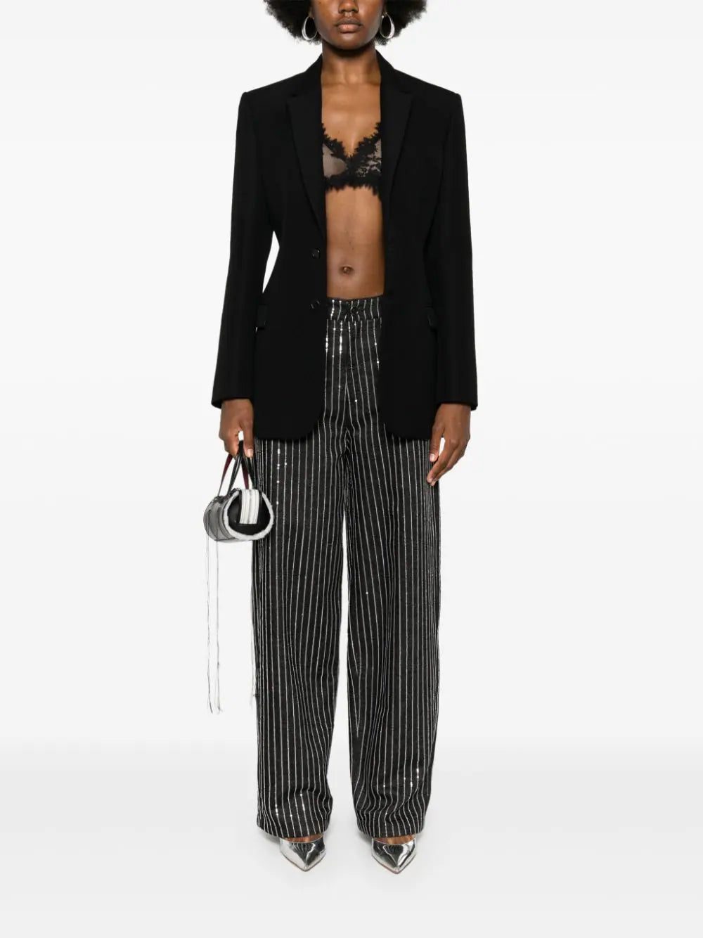 Semicouture scallop-edge lace bra - Image 2