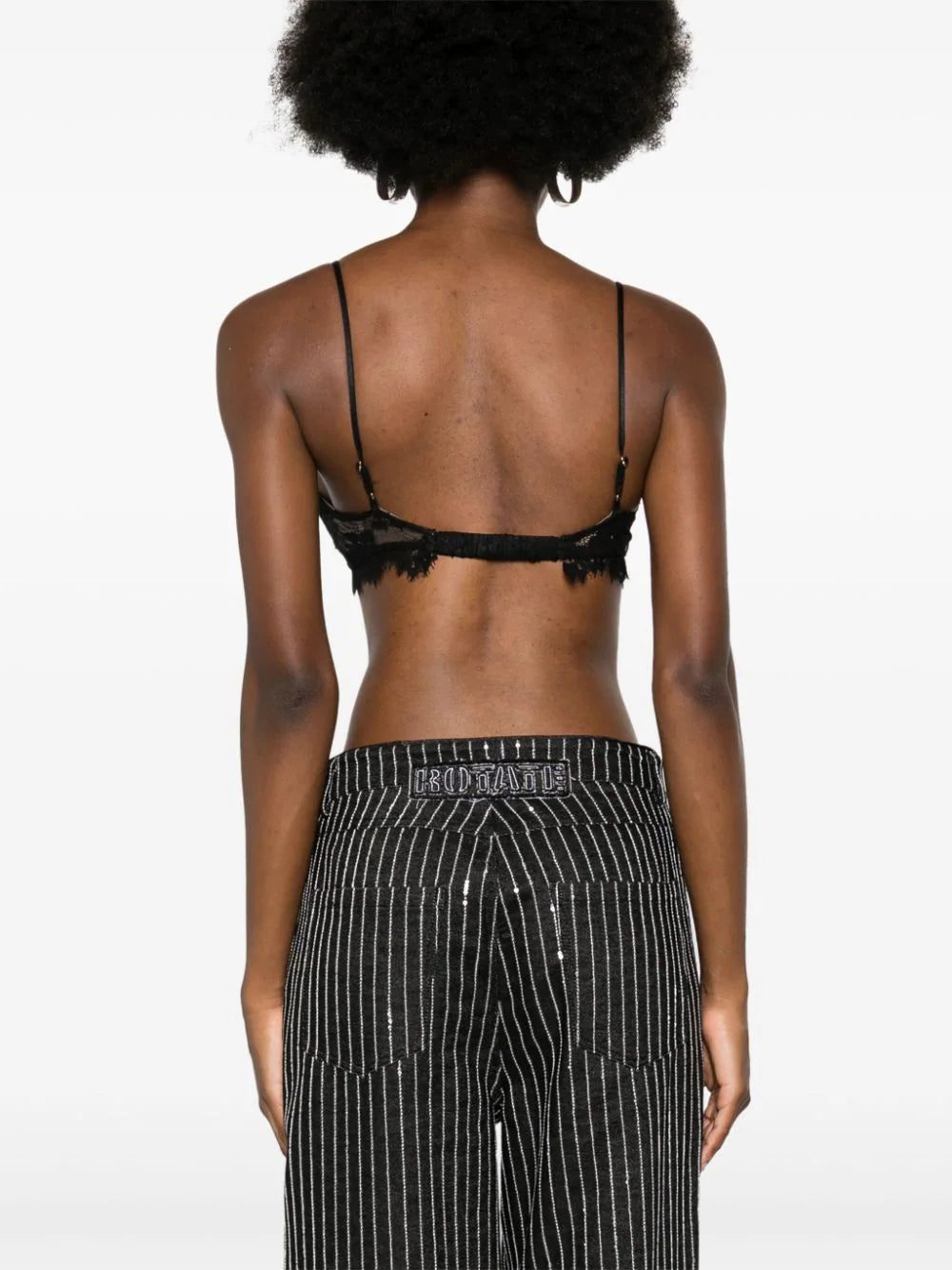 Semicouture scallop-edge lace bra - Image 4