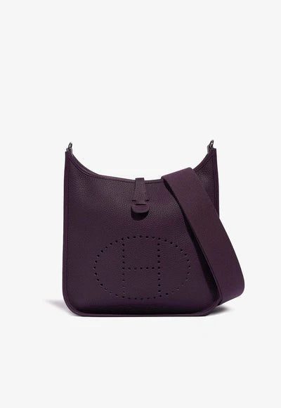 Hermès Evelyne III 29 in Cassis Taurillon Clemence with Palladium Hardware bag