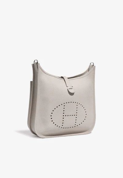 Hermès Evelyne III 29 in Beton Taurillon Clemence with Palladium Hardware bag - Image 2