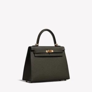 Hermès Kelly 25 in Vert de Gris Epsom Leather with Gold Hardware bag