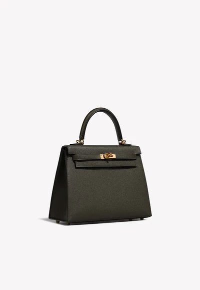 Hermès Kelly 25 in Vert de Gris Epsom Leather with Gold Hardware bag