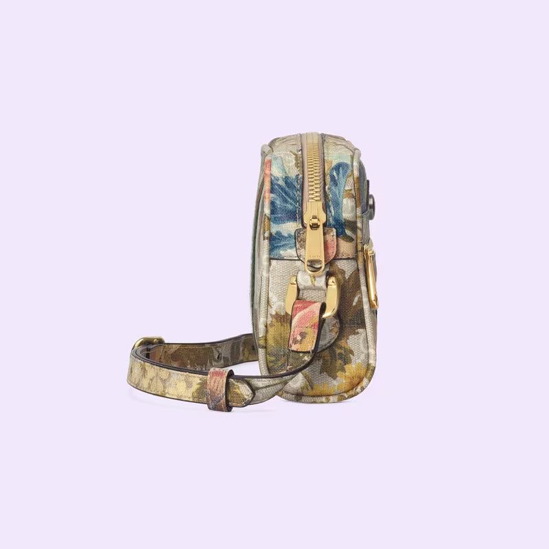 Gucci Ophidia GG Flora mini bag - Image 5