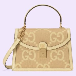 Gucci Ophidia jumbo GG top handle bag