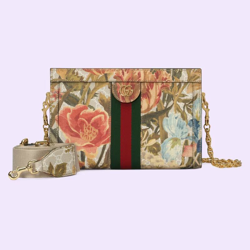 Gucci Ophidia GG Flora mini bag - Image 4