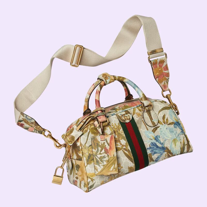 Gucci Ophidia GG Flora medium bag - Image 4