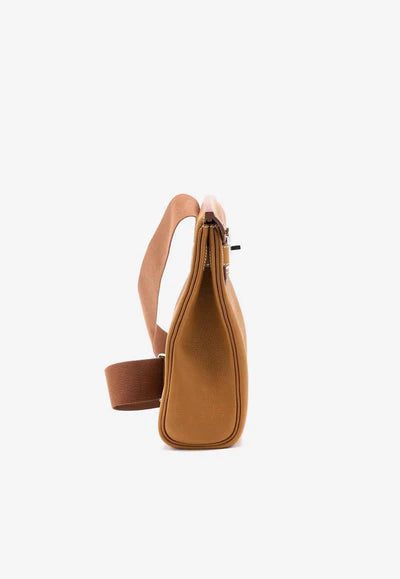 Hermès Hac A Dos PM Backpack in Fauve Barenia Faubourg with Palladium Hardware bag - Image 2