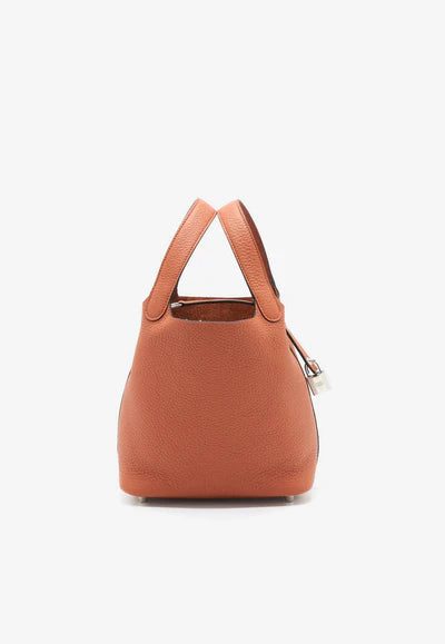 Hermès Picotin Lock 18 Bag in Cuivre Clemence with Palladium Hardware bag - Image 3