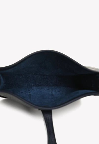 Hermès Mini Evelyn in Bleu Nuit Taurillon Clemence with Gold Hardware bag - Image 3