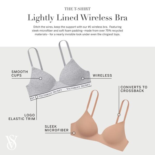 Victoria's Secret  Lightly Lined Wireless Bra - Image 4