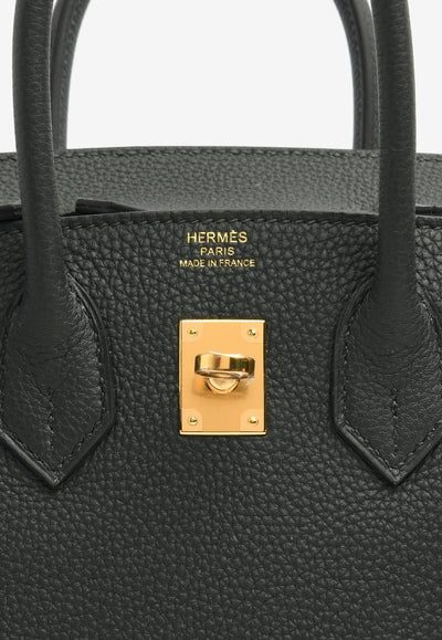 Hermès Birkin 25 in Vert Fonce Togo with Gold Hardware bag - Image 8