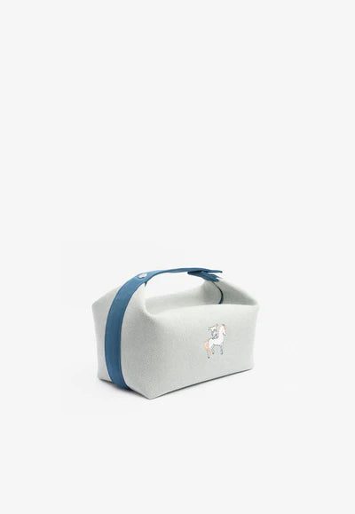 Hermès Large Bride-a-Brac Cabriole Pouch in Canvas bag - Image 2