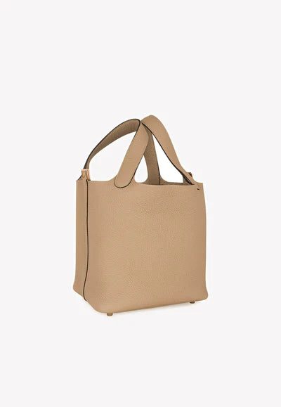 Hermès Picotin Lock 18 Tote Bag in Trench Clemence with Gold Hardware bag - Image 2