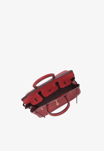 Hermès Birkin 30 in Rouge Grenat Togo Leather with Gold Hardware bag - Image 4