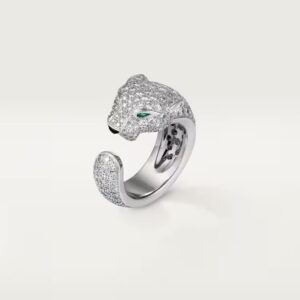 Cartier Panthère de Cartier ring, medium model, paved