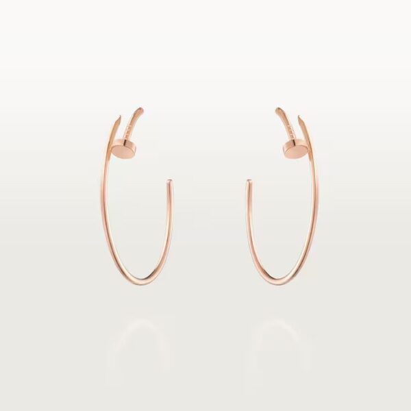 Cartier Juste un Clou hoop earrings, large model